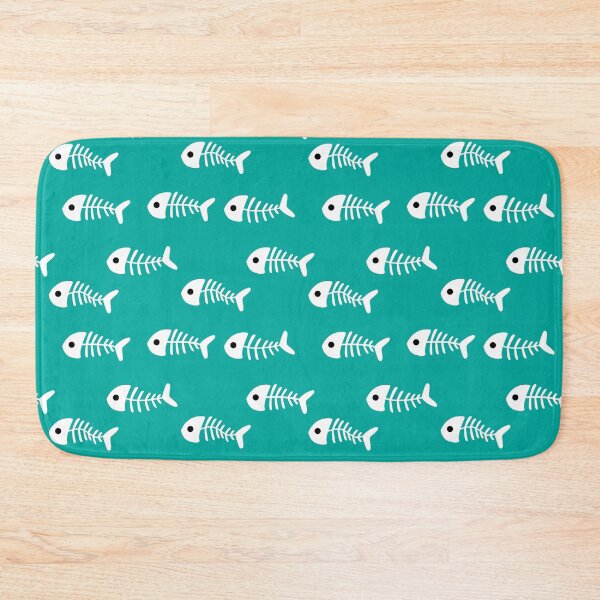 Item preview, White Fish Bone Green Pattern designed and sold by Moyanana.