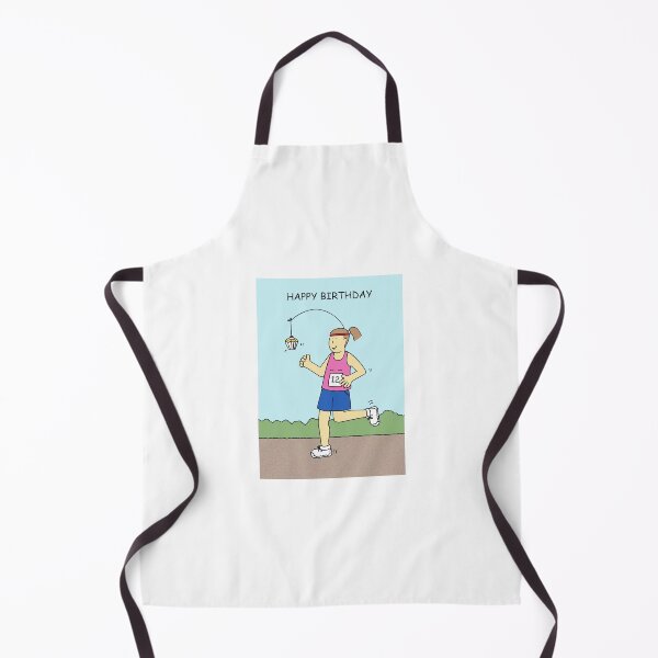 Item preview, Happy Birthday to Female Runner Humour designed and sold by KateTaylor.