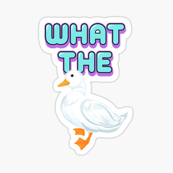 Item preview, What the Duck designed and sold by whittlecreature.