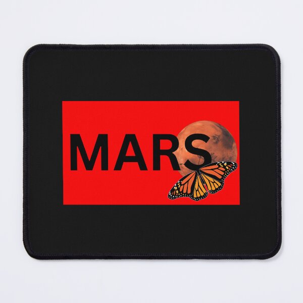 Item preview, ARE YOU A MARTIAN? IF YOU ARE THIS IS FOR YOU,THE MARTIAN FLAG PLUS MINUS THE BUTTERFLY.. NOW YOU CAN SHOW IT IN STYLE.. (BADGE STYLE) designed and sold by IORODAN.