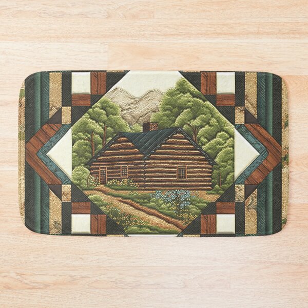 Item preview, Log Cabin designed and sold by VirtualMagpie.