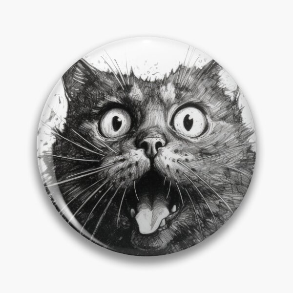 Item preview, Startled Cat Sketch designed and sold by PatrykT94.
