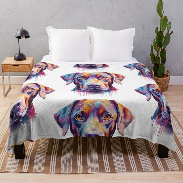 Item preview, Colorful Watercolor Dog designed and sold by CraftingImpulse.
