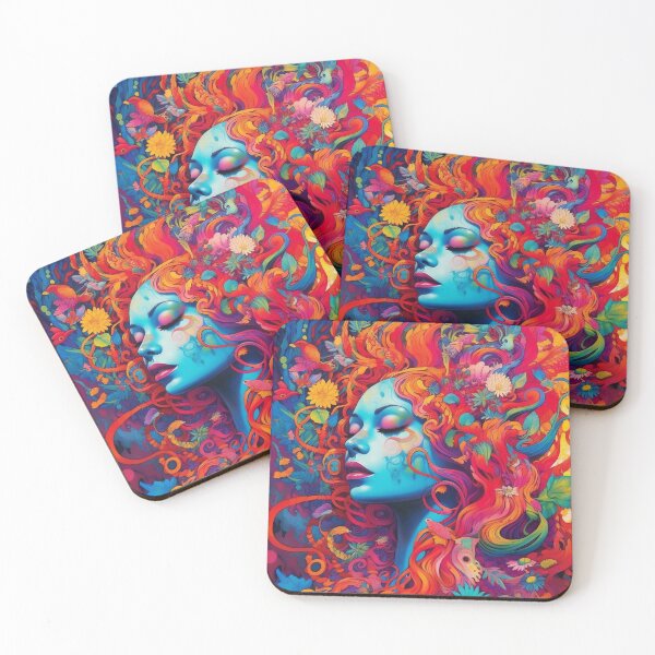 Item preview, Enigmatic Kaleidoscope: The Psychedelic Visage designed and sold by ManxCatAndy.