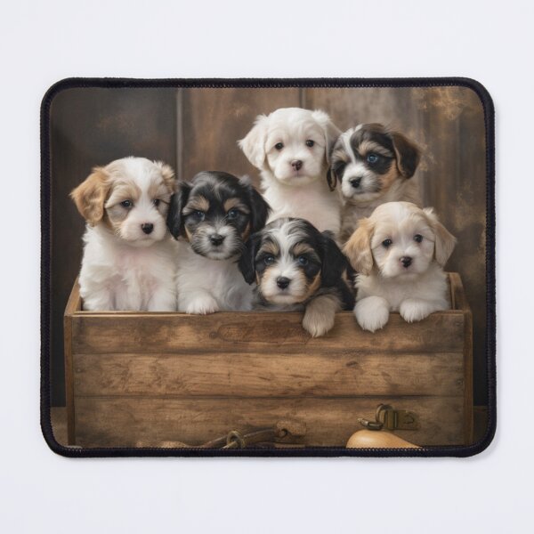 Item preview, Puppy Haven: Tales of Love and Wonder in a Wooden Box designed and sold by luvablelifeform.