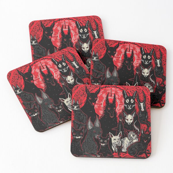 Item preview, Dark farm animals art designed and sold by QhapaqStore.