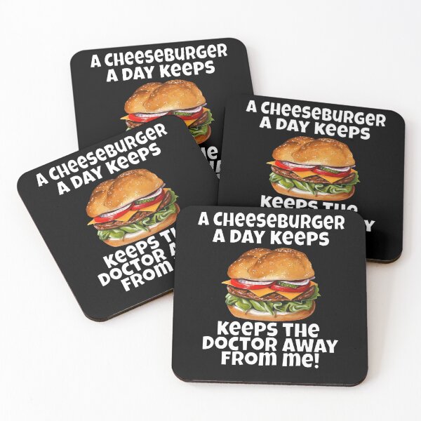 Item preview, Cheeseburger Lover A Cheeseburger A Day Keeps The Doctor Away From Me! designed and sold by fantasticdesign.