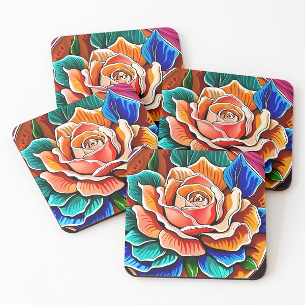 Item preview, Large stylized rose designed and sold by hadleysheart.