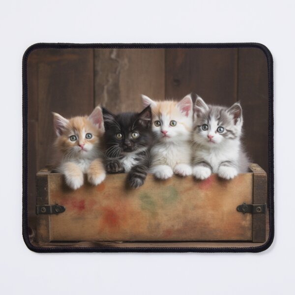 Item preview, Kitten Haven: Tales of Love and Wonder in a Wooden Box designed and sold by luvablelifeform.