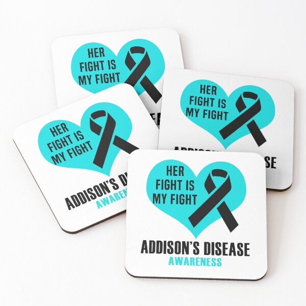 Item preview, Her Fight Is My Fight Addison's Awareness designed and sold by Color-Sparkle.