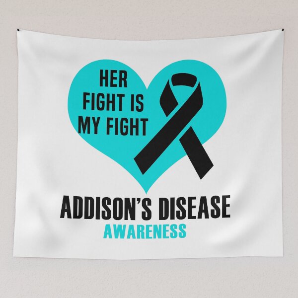 Item preview, Her Fight Is My Fight Addison's Awareness designed and sold by Color-Sparkle.