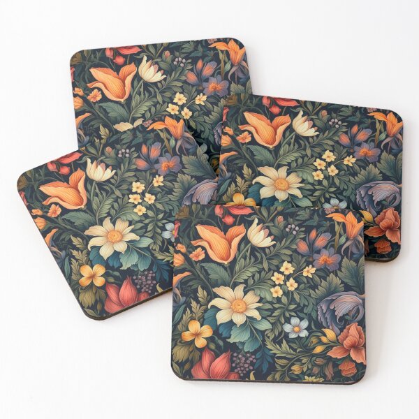 Item preview, Floral Foliage Pattern designed and sold by SaikoDesigns.