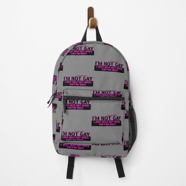 Item preview, I'm not Gay, I Just Help Out When They're Busy designed and sold by SwearingKids.
