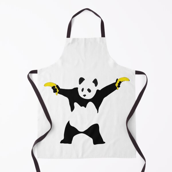 Item preview, Banksy Panda With Banana Guns designed and sold by tomrothster.