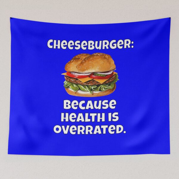 Item preview, Cheeseburger Lover Cheeseburger: Because Health Is Overrated designed and sold by fantasticdesign.