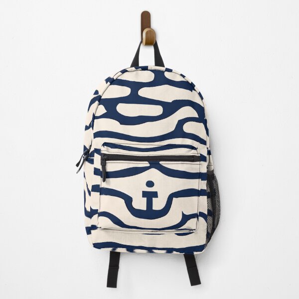 Item preview, Anchor and Waves in Navy Blue and White designed and sold by SamJanner.