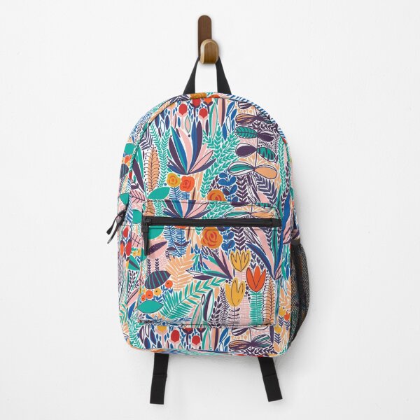 Item preview, Bright Leaf and Floral Pattern designed and sold by WildLande.
