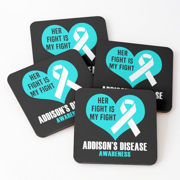 Item preview, Her Fight Is My Fight Addison's Awareness designed and sold by Color-Sparkle.