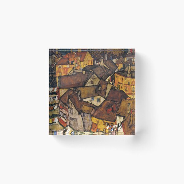 Item preview, Egon Schiele - Krumau - Crescent of Houses (The Small City V) designed and sold by TheGuestCat.