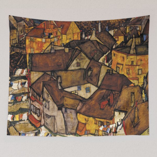 Item preview, Egon Schiele - Krumau - Crescent of Houses (The Small City V) designed and sold by TheGuestCat.