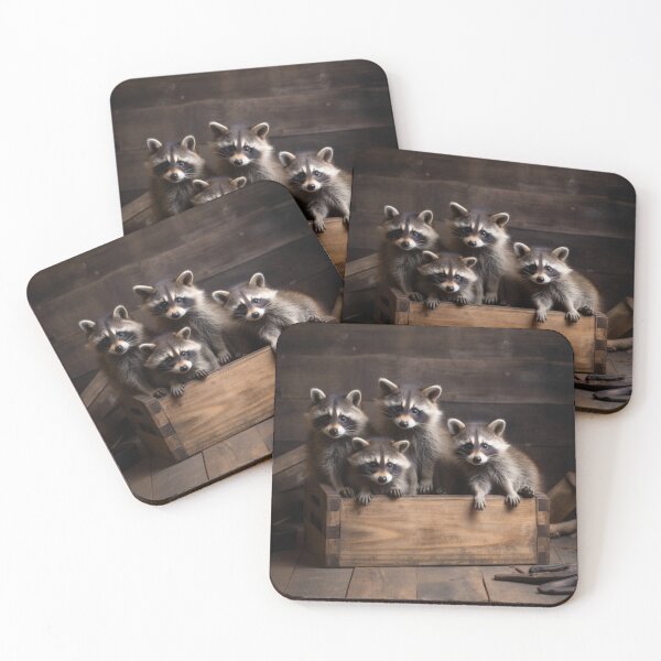 Item preview, Raccoon Haven: Tales of Love and Wonder on the Wooden Fence designed and sold by luvablelifeform.