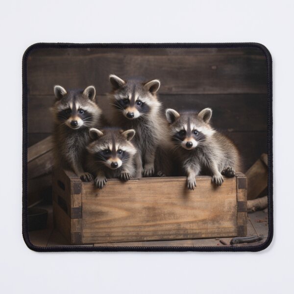Item preview, Raccoon Haven: Tales of Love and Wonder on the Wooden Fence designed and sold by luvablelifeform.