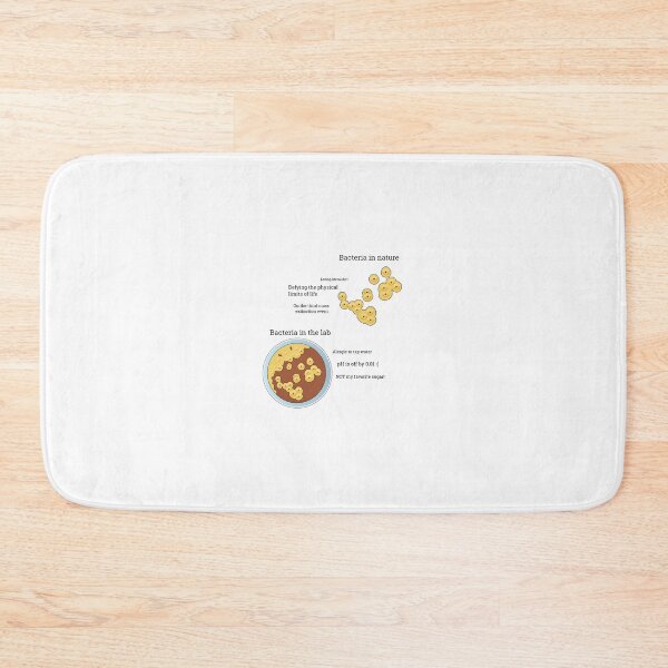 Item preview, Bacteria in nature vs in the lab designed and sold by Witty-Biotech.