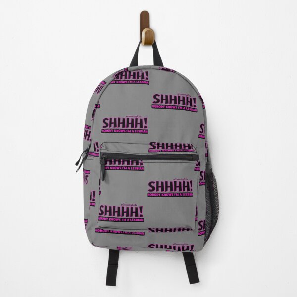 Item preview, SHHHH! Nobody knows I'm A Lesbian designed and sold by SwearingKids.