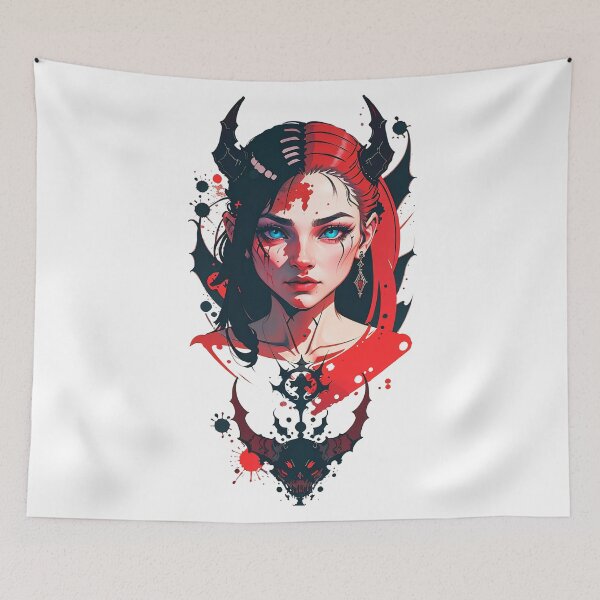 Item preview, Demon Girl El Diablo designed and sold by Tea-Shirt-Break.