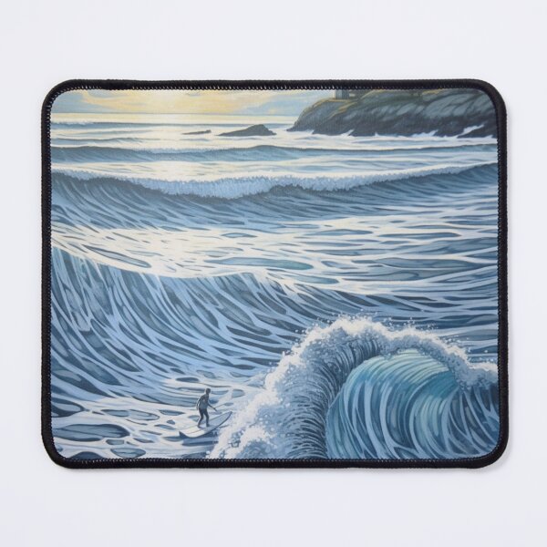 Item preview, Sunset Surfing at Fistral designed and sold by EpicFoxArt.