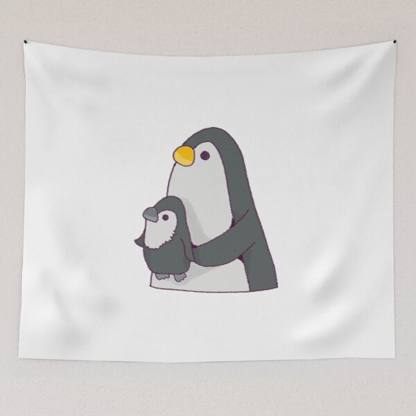 Item preview, Madre e hijo pinguino Patricio Patrisio Meme designed and sold by Pingusalvaje.
