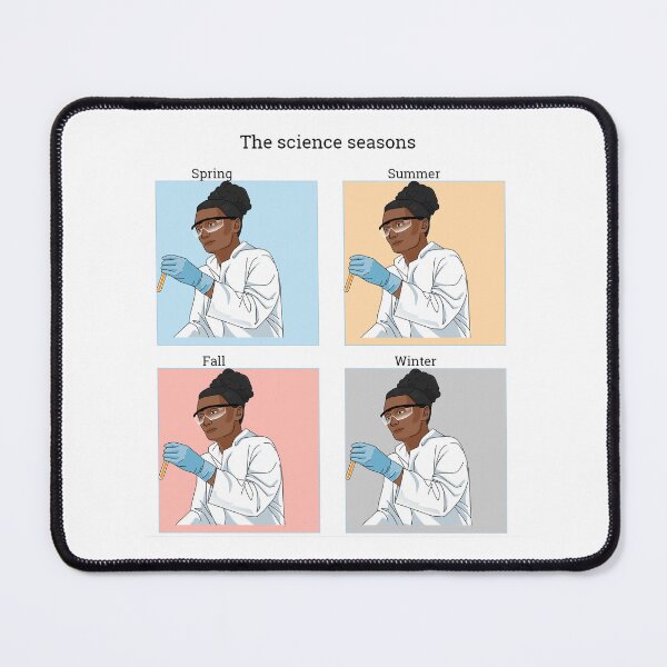 Item preview, Science seasons designed and sold by Witty-Biotech.