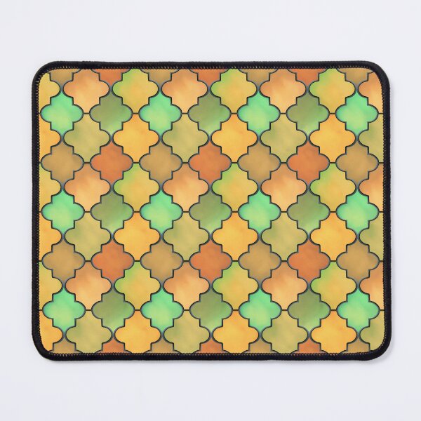 Item preview, Moroccan Mosaic Magic Retro Earth Colors designed and sold by Ale's Art.