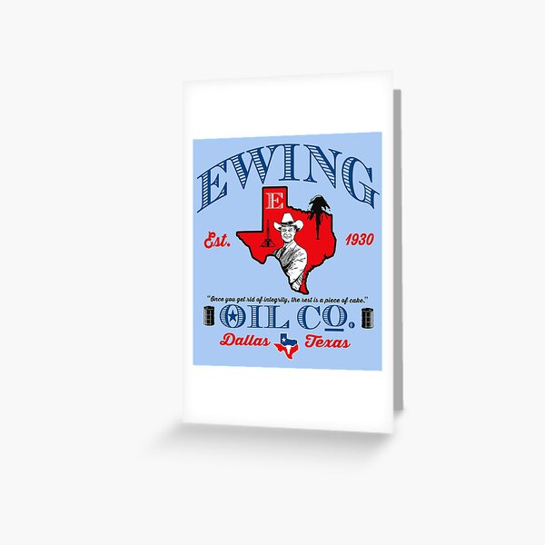 Item preview, Ewing Oil Co. designed and sold by Alema Art.