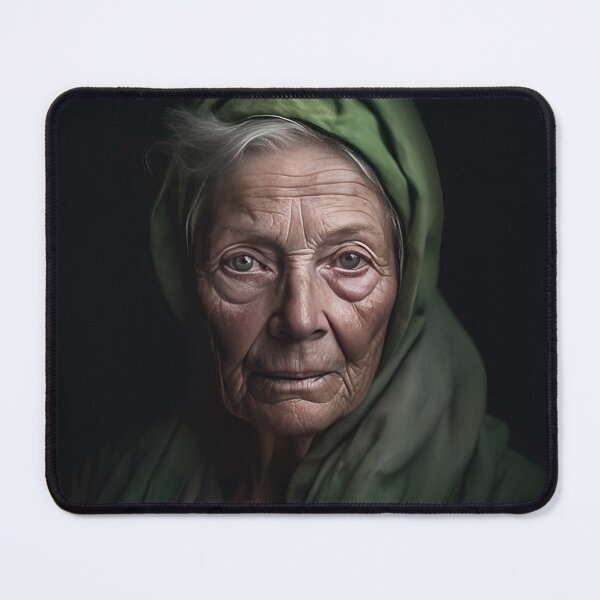 Item preview, Color Scape Portrait Green designed and sold by MobiusAsymptote.