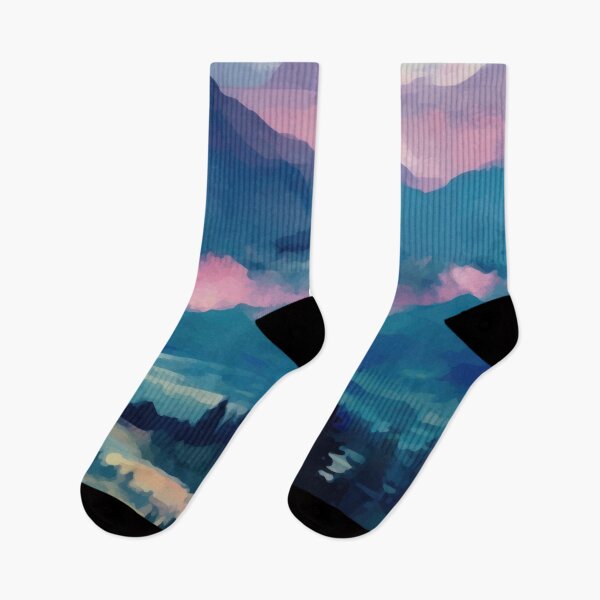 Item preview, Pink Clouds Mountain designed and sold by Daligital.