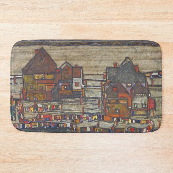 Item preview, Egon Schiele  - Houses with laundry (Suburb II) designed and sold by TheGuestCat.