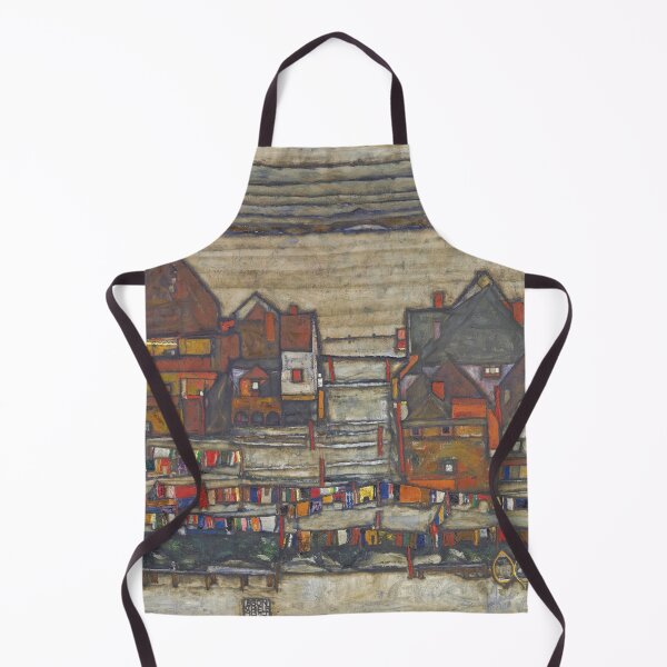 Item preview, Egon Schiele - Houses with laundry (Suburb II) designed and sold by TheGuestCat.