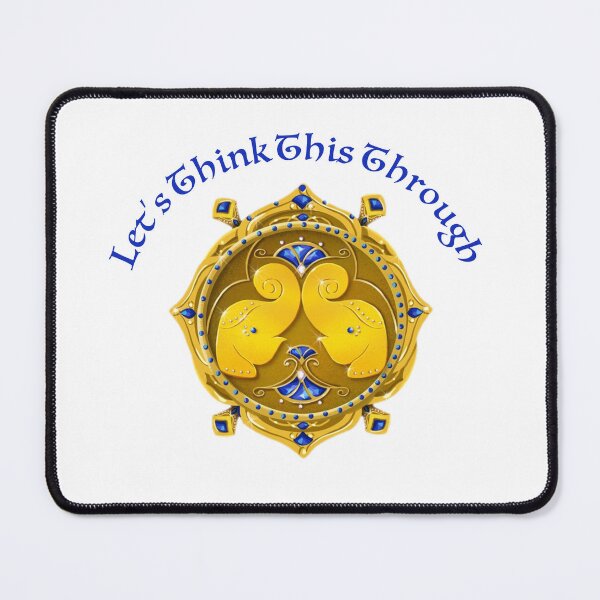 Item preview, Let's Think This Through - Mira designed and sold by awesomeeatsyou.