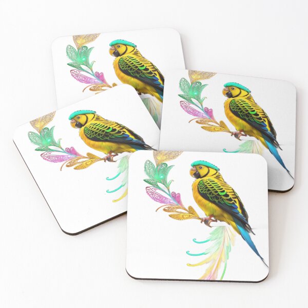 Item preview, Beautiful Colorful Bird A3 designed and sold by WalaceCamargo.