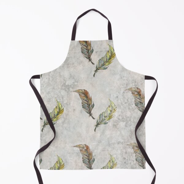 Item preview, Patrón pintado a mano de acuarela de plumas de ave. designed and sold by InaDim.