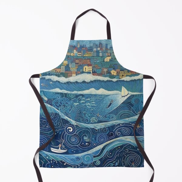 Item preview, Giant Waves at Newquay designed and sold by EpicFoxArt.