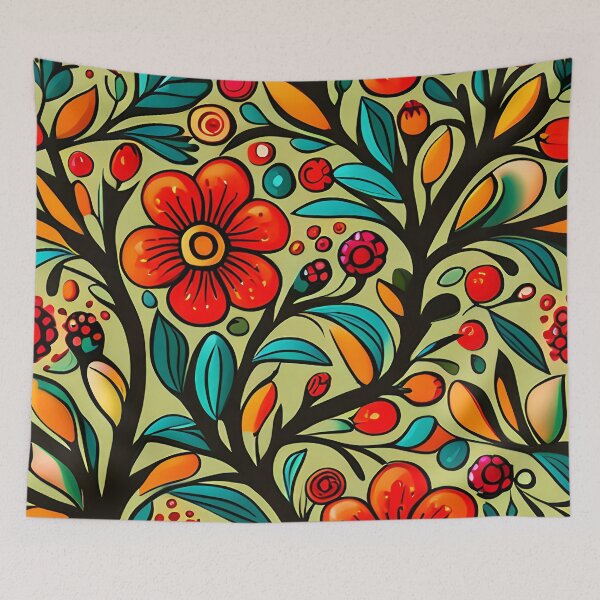Artikelvorschau, Blumenhintergrunddesign entworfen und verkauft von hadleysheart.