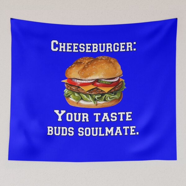 Item preview, Cheeseburger Lover Cheeseburger: Your Taste Buds Soulmate designed and sold by fantasticdesign.