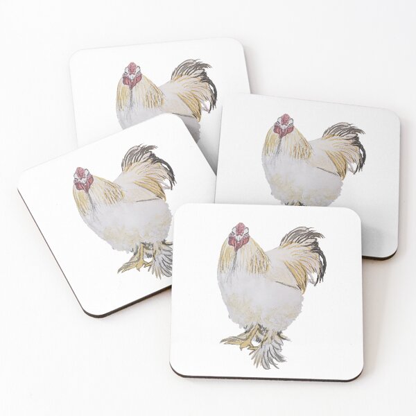 Item preview, Fluffy Foot Chicken designed and sold by alsbydesign.