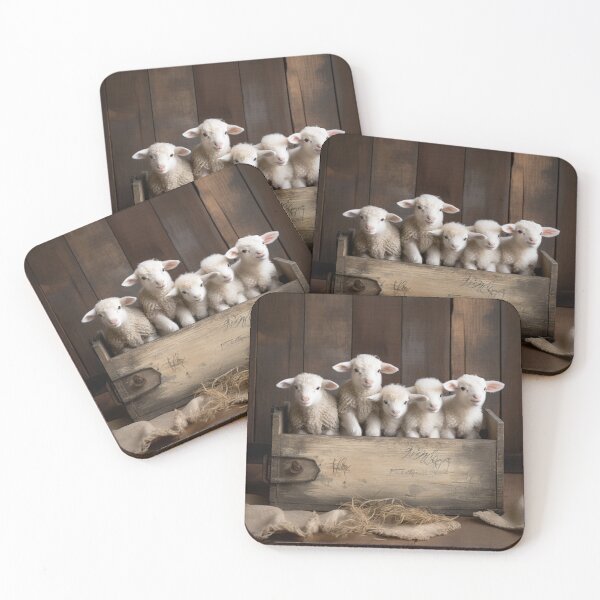 Item preview, Lamb Haven: Tales of Love and Wonder in a Wooden Box designed and sold by luvablelifeform.