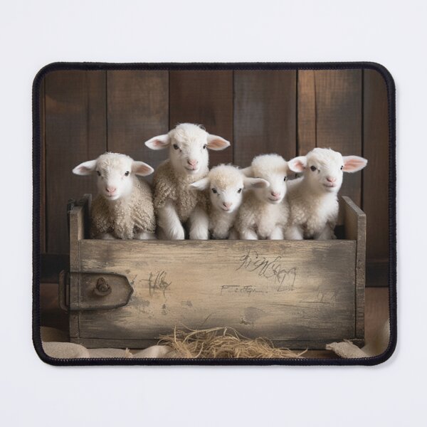 Item preview, Lamb Haven: Tales of Love and Wonder in a Wooden Box designed and sold by luvablelifeform.