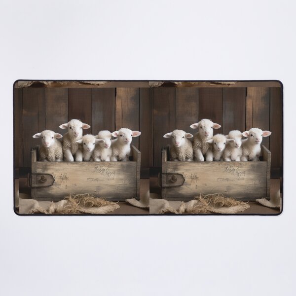 Item preview, Lamb Haven: Tales of Love and Wonder in a Wooden Box designed and sold by luvablelifeform.
