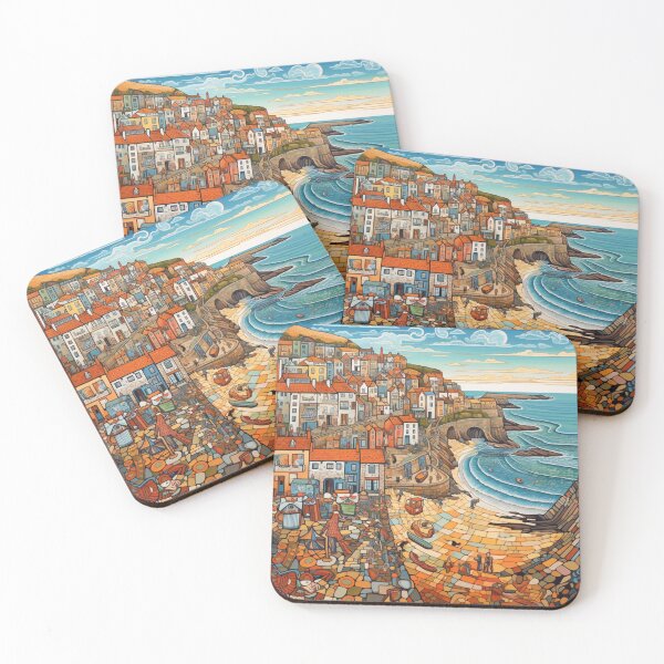 Item preview, Newquay in Summer  designed and sold by EpicFoxArt.