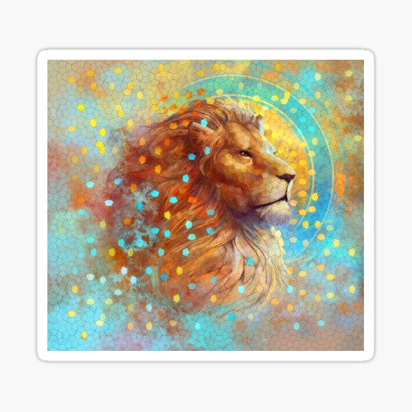 Lion Sticker